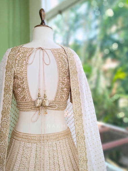 Padma Pink Lehenga Set – Detailed Embroidery & Sequin Work