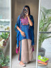 Meher Blue Kaftan Set