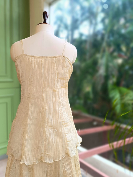 Anaya Crushed Sharara-Palazzo Set