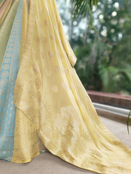 Prism Meadow Multicolor Lehenga Set