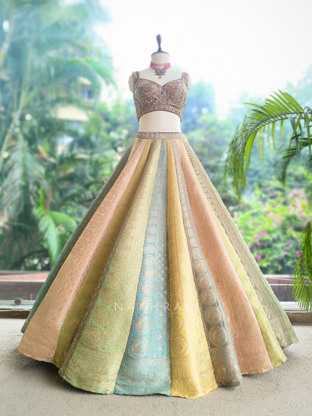 Prism Meadow Multicolor Lehenga Set