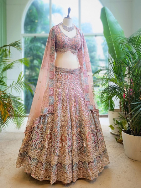 Enchanted Blush Lehenga