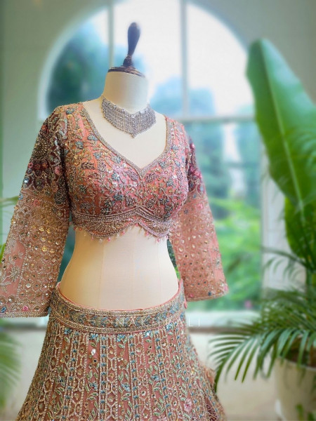 Enchanted Blush Lehenga