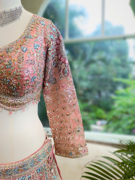 Enchanted Blush Lehenga