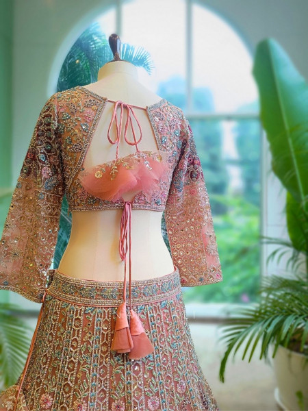 Enchanted Blush Lehenga