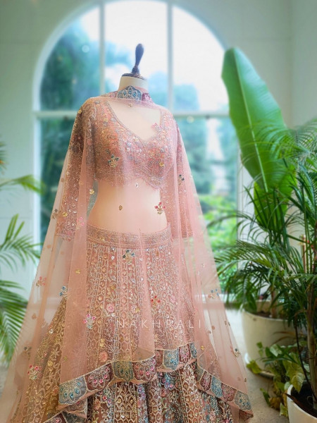 Enchanted Blush Lehenga