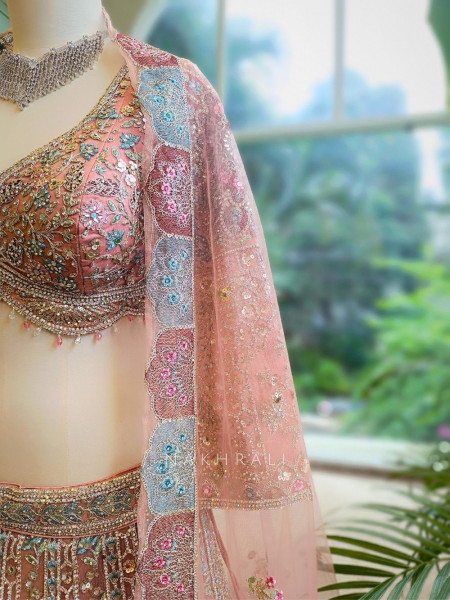 Enchanted Blush Lehenga