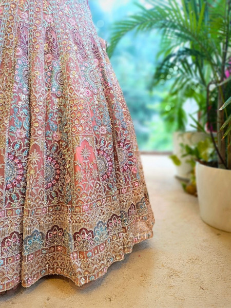 Enchanted Blush Lehenga