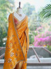 Anant Bindu Yellow Bandhani Print Saree with Sequin Border