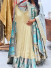 Avyanna Green Banarasi Weave Anarkali