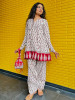 Priyasi Cream Printed Farshi Set