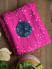 Manjari Magenta Bandhej Saree with Running Blouse Piece