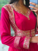 Siara Magenta Jacket-Style Anarkali