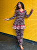 Priyasi Black Printed Farshi Set