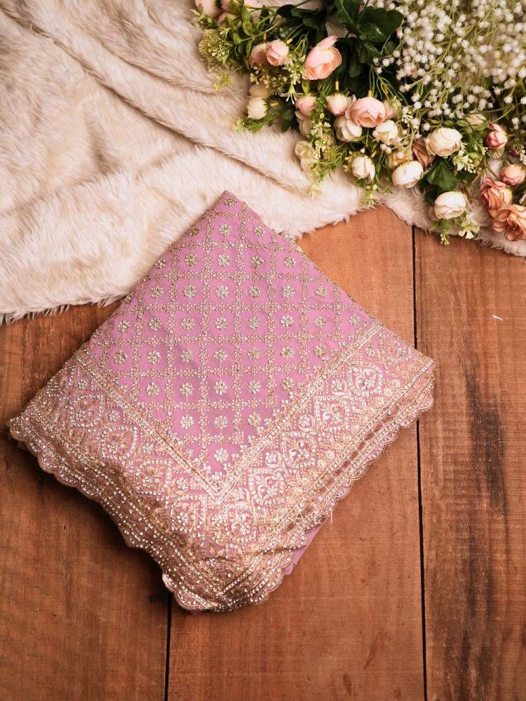 Image of Chahat Purple Saree