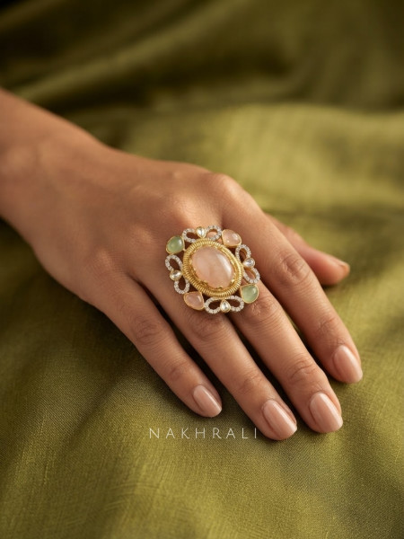 Prismavalli Multicolor Statement Ring
