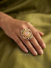 Prismavalli Multicolor Statement Ring