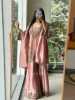 Sienna Onion Pink Sharara Suit Set