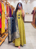 Padmini Green Anarkali Suit Set With Banarasi Dupatta