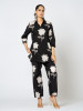 Neyra Black Printed Co-ord Set