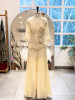 Asmi Cream Georgette Palazzo Set