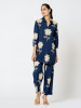 Neyra Blue Printed Co-ord Set