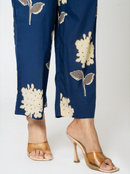Neyra Blue Printed Co-ord Set