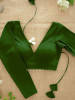 Gajgamini Green Solid Blouse Collection