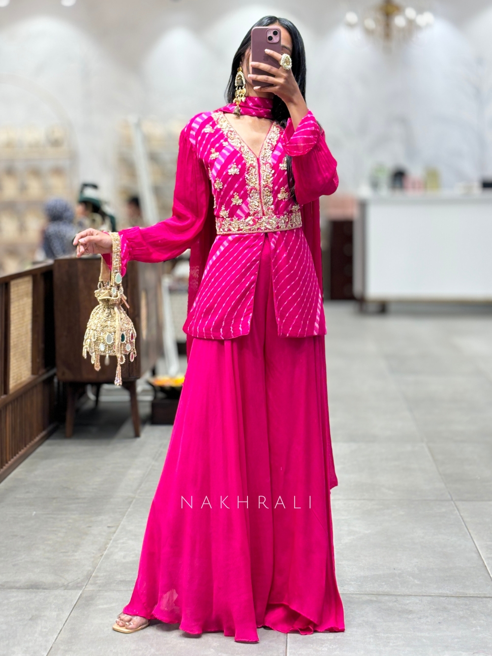 Utsav Kurta Palazzo Set with Dupatta Festive Wear Collection