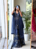 Sylvara Blue Indo Western Palazzo Set