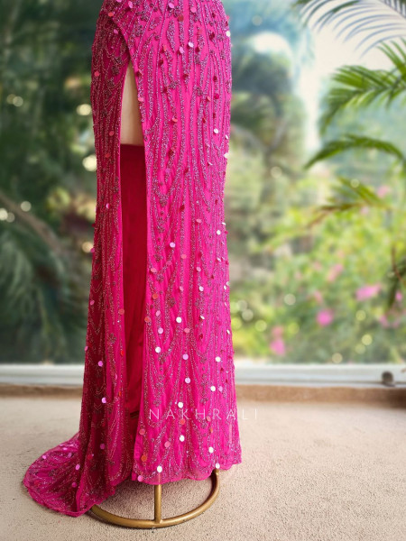 Cloud Nine Couture Magenta Gown