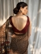 Ishqiya Maroon V Neck Blouse
