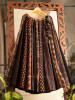 Basanti Black 36-Kali Cotton Flared Skirt