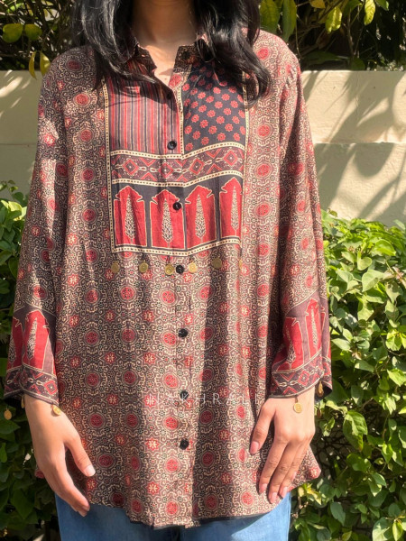 Tattva Art Modal Printed Shirt