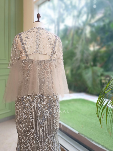 Kallista Grey  Indo-Western Mermaid Gown