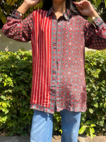 Tattva Art Modal Printed Shirt