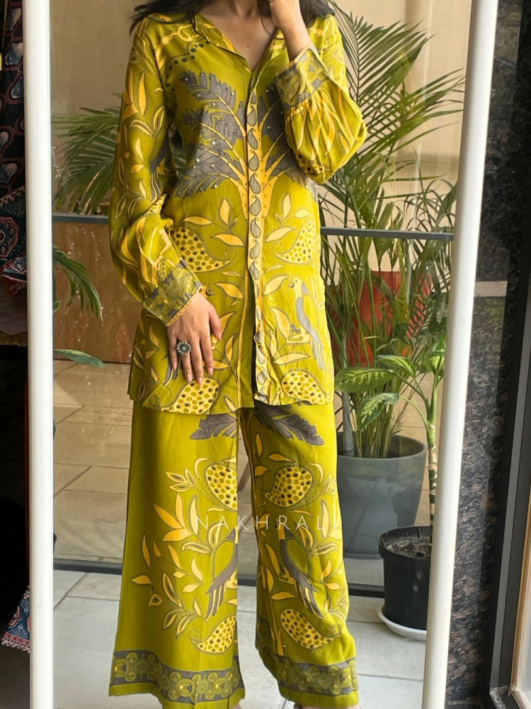 Image of Florence Green Printed Co-ord Set