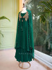 Noorika Green Anarkali with Gota Patti &amp; Cut Dana Work