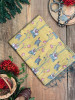 Chitrawali Yellow Tussar Silk Saree with Pichwai Art