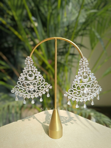 Celestia Diamond Chandelier Earrings