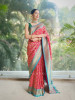Banarasi Breeze Magenta Saree