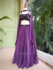 Amethyst Luxe Lehenga Set with Choker Dupatta