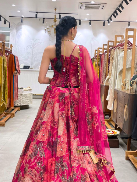 Mehfil Magic Multicolor Lehenga Set with Embroidery