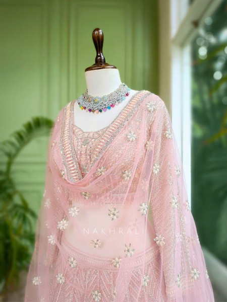 Astrella Sequin Embroidered Lehenga Set