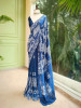 Rasika Blue Handloom Saree