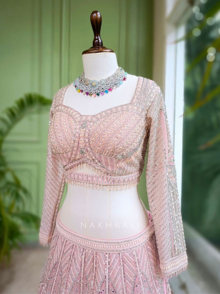 Astrella Sequin Embroidered Lehenga Set