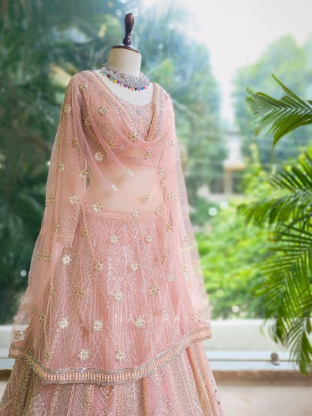 Astrella Sequin Embroidered Lehenga Set