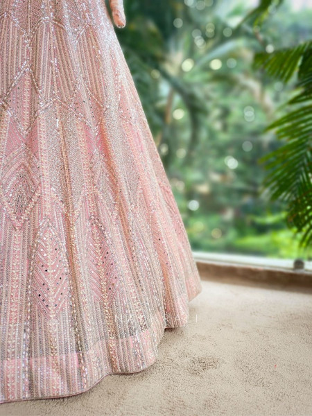 Astrella Sequin Embroidered Lehenga Set
