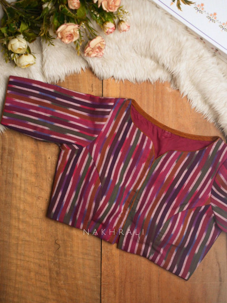 Mandira Multicolored Cotton Printed Blouse