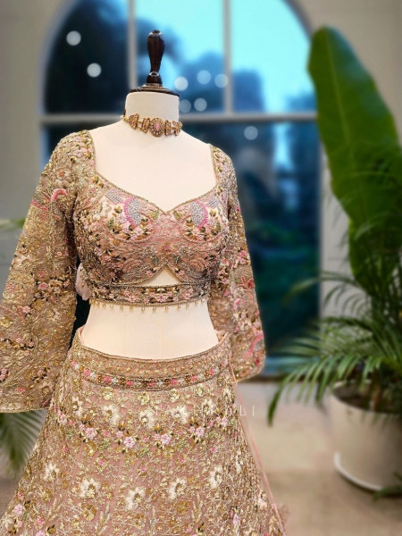 Rosélia Embroidered Sequin Lehenga
